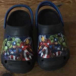 Marvel boys crocks